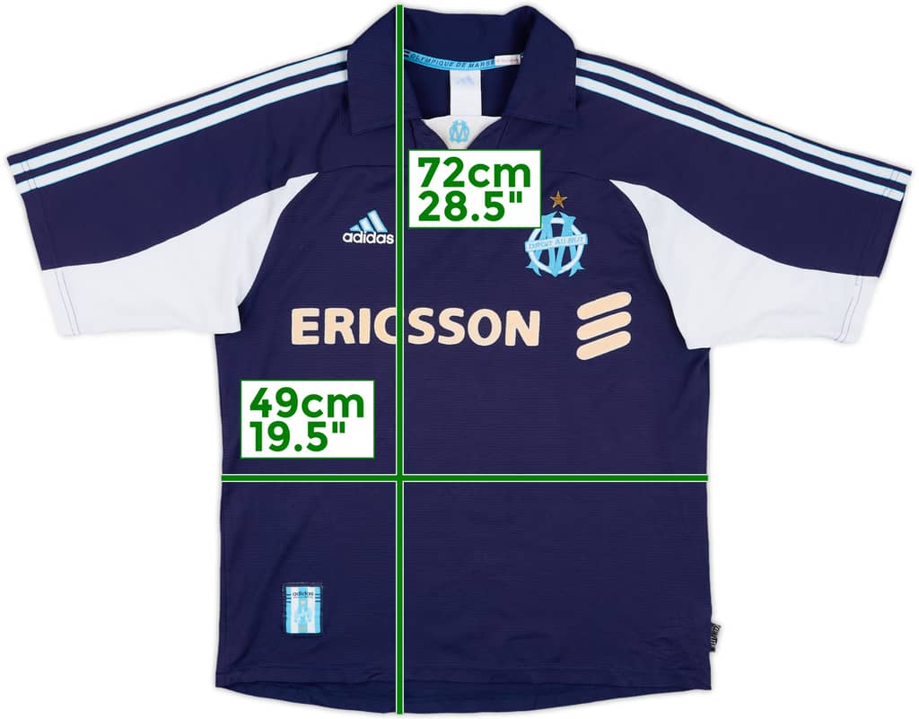 1999-00 Olympique Marseille Away Shirt - 5/10 - (S)