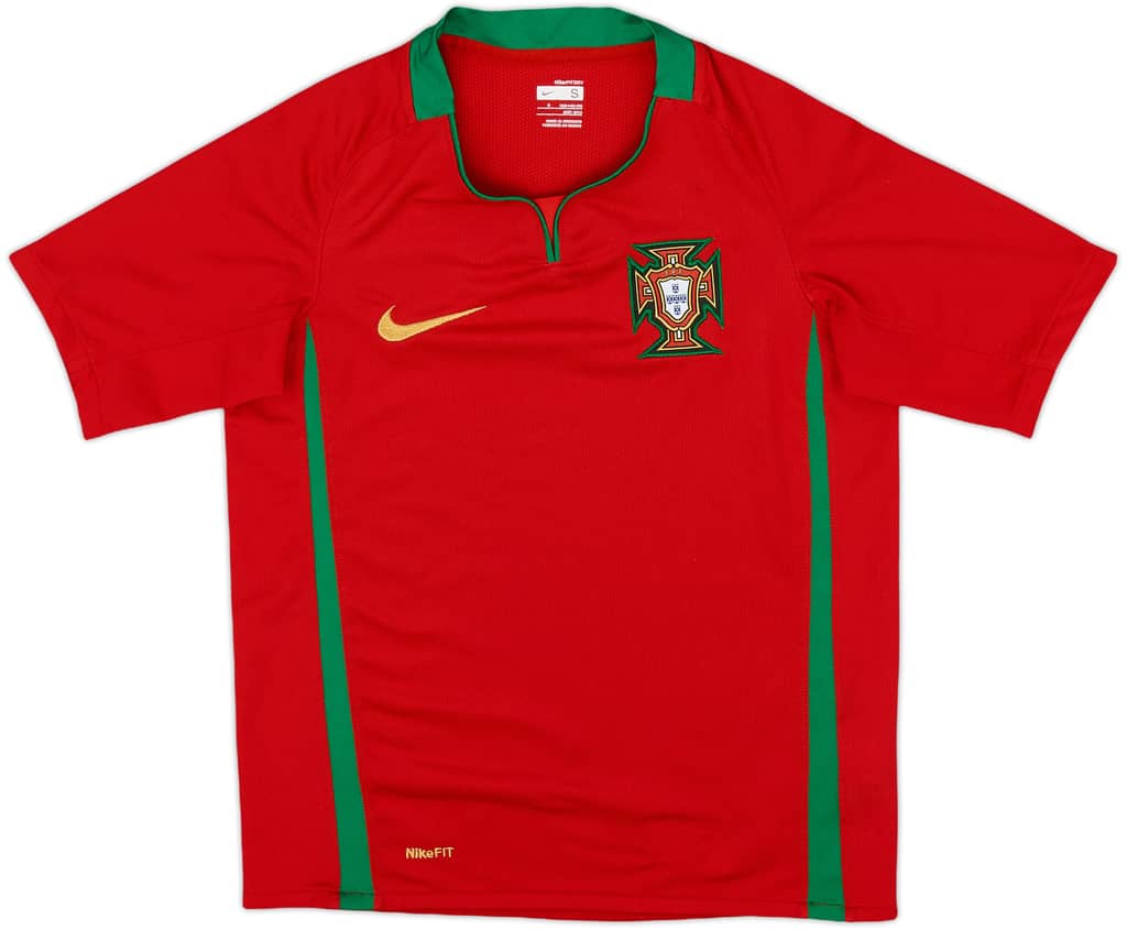 2008-10 Portugal Home Shirt - 9/10 - (S.Boys)