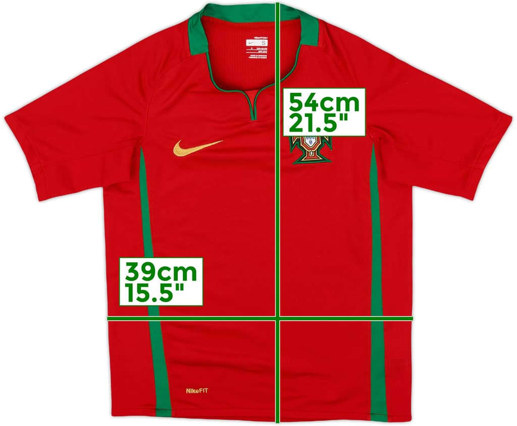 2008-10 Portugal Home Shirt - 9/10 - (S.Boys)