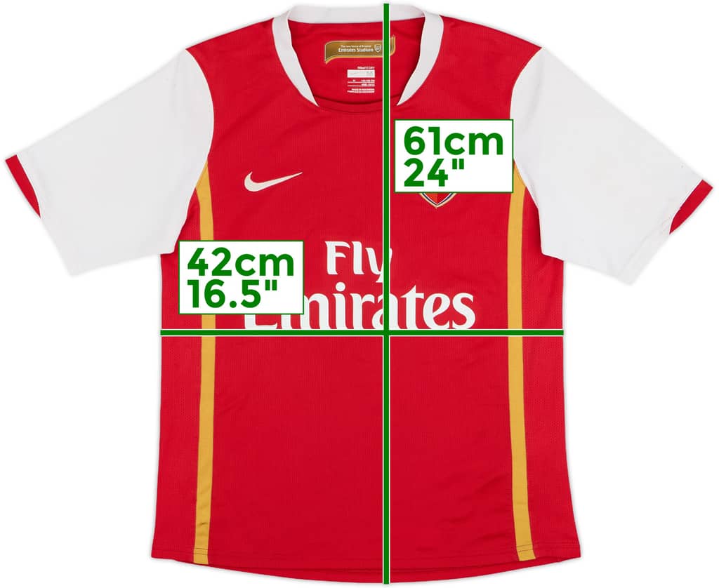 2006-08 Arsenal Home Shirt - 6/10 - (M.Boys)