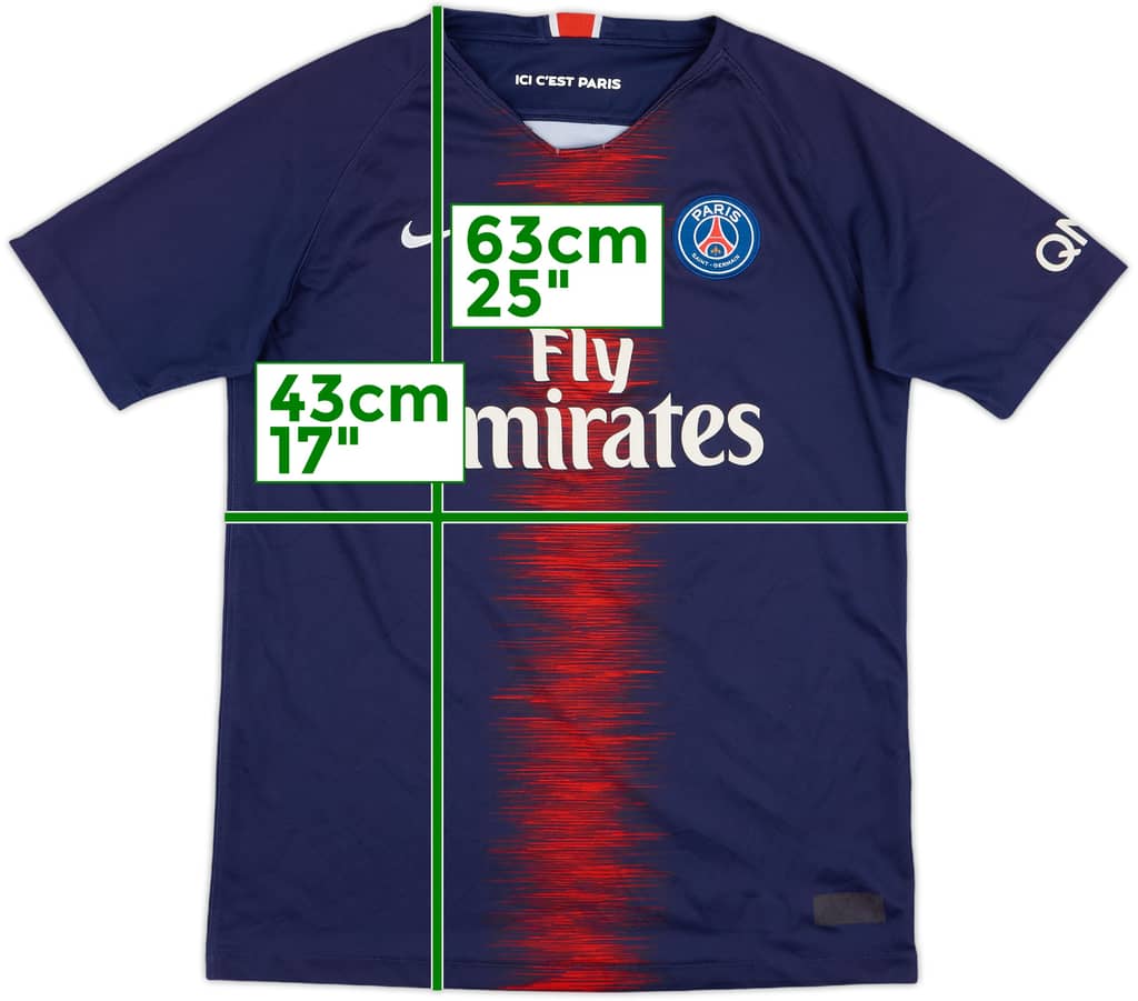 2016-17 Paris Saint-Germain Home Shirt - 6/10 - (XL.Boys)