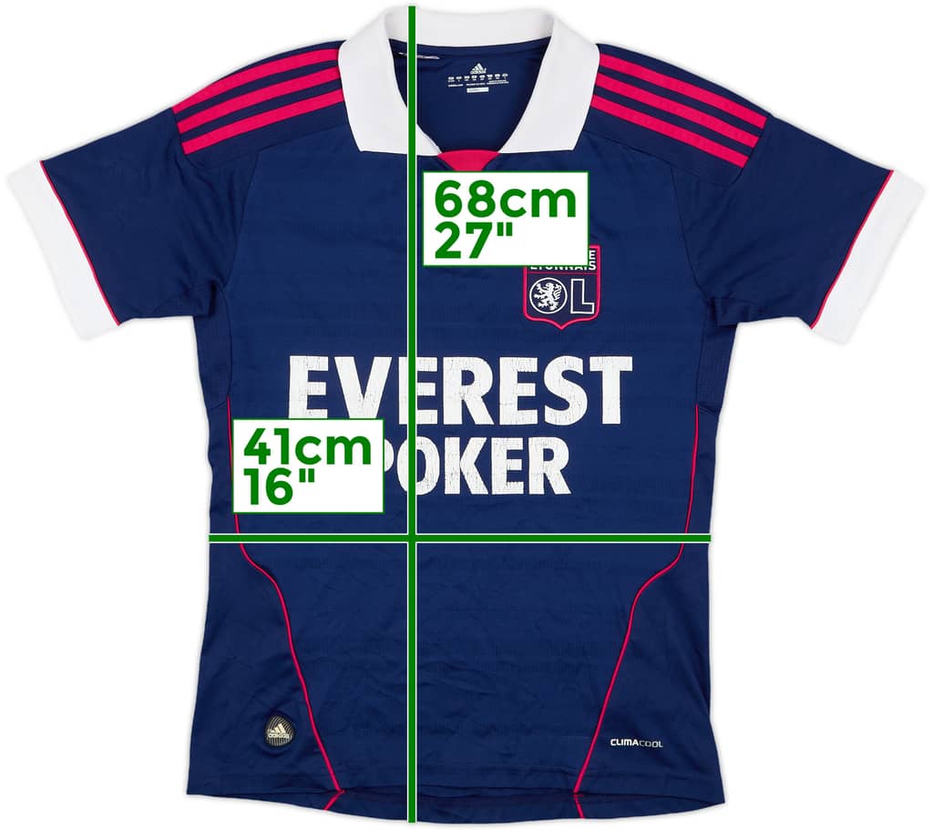 2011-12 Lyon Away Shirt - 5/10 - (L.Boys)
