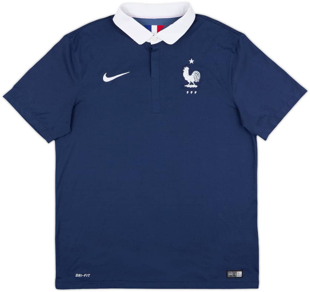 2014-15 France Home Shirt - 8/10 - (L)