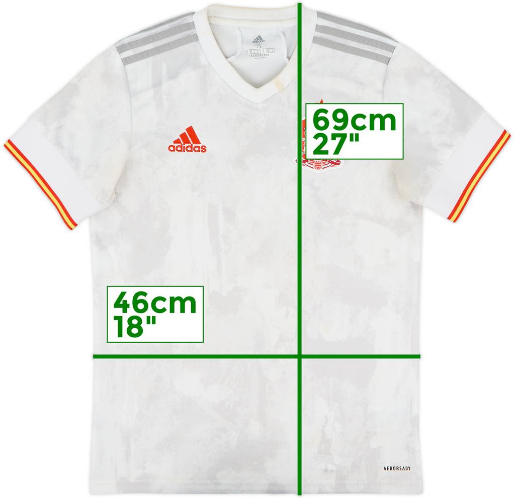 2020-21 Spain Away Shirt - 5/10 - (S)