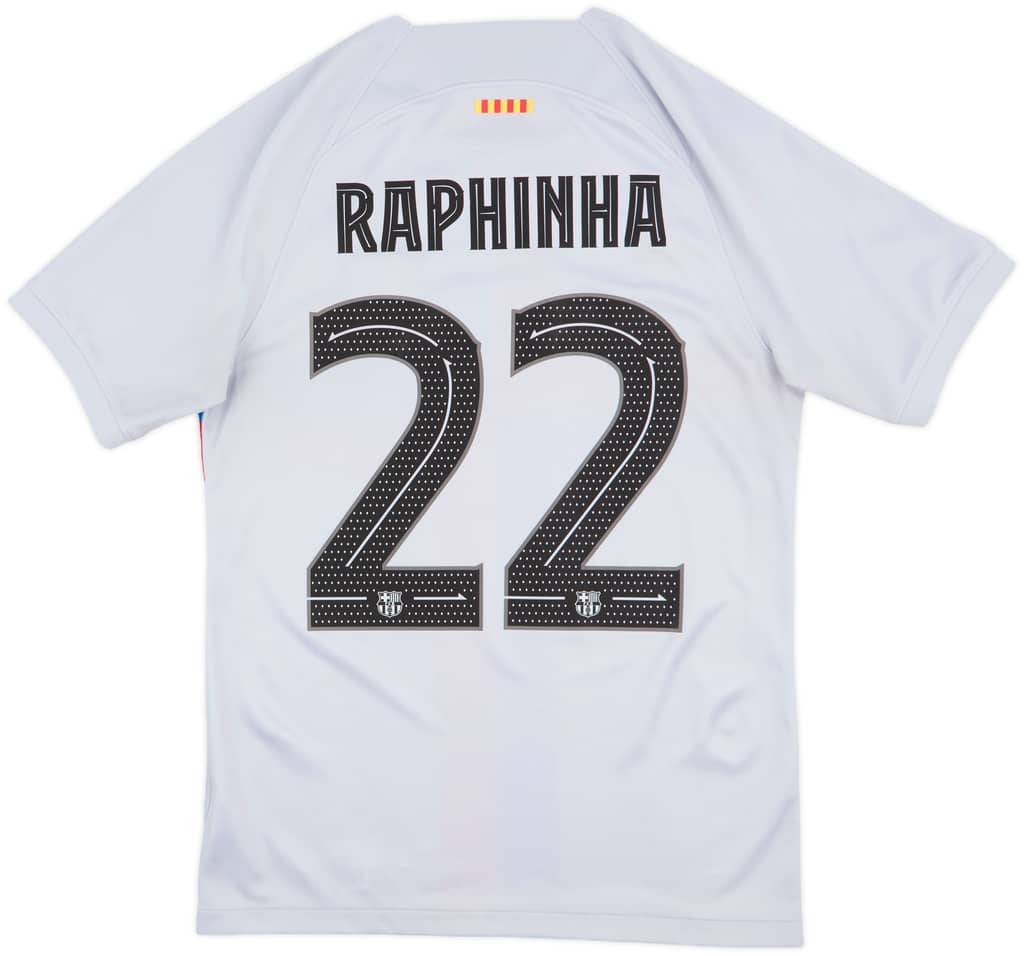 2022-23 Barcelona Third Shirt Raphinha #22 - 8/10 - (S)