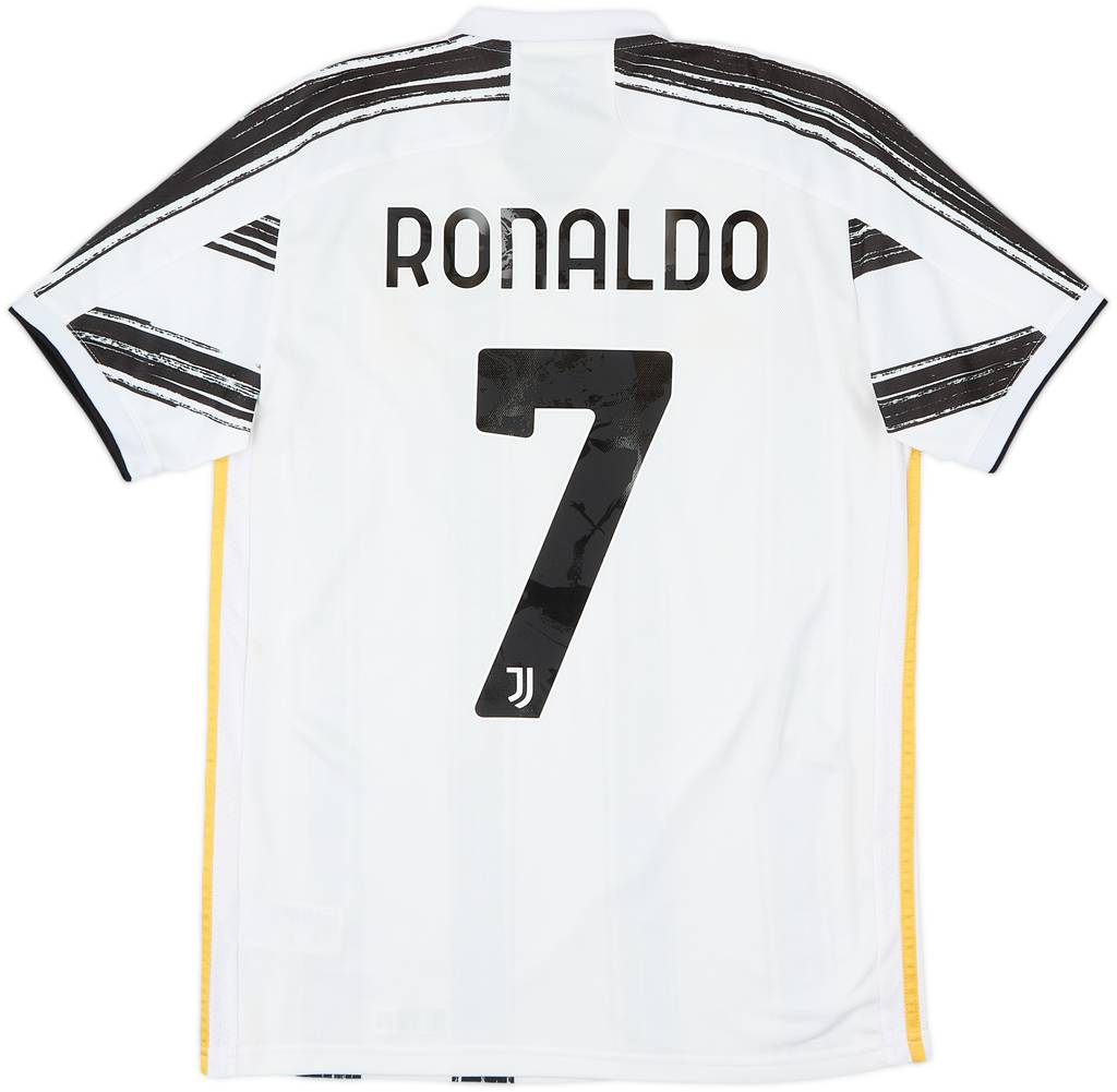 2020-21 Juventus Home Shirt Ronaldo #7 - 9/10 - (M)