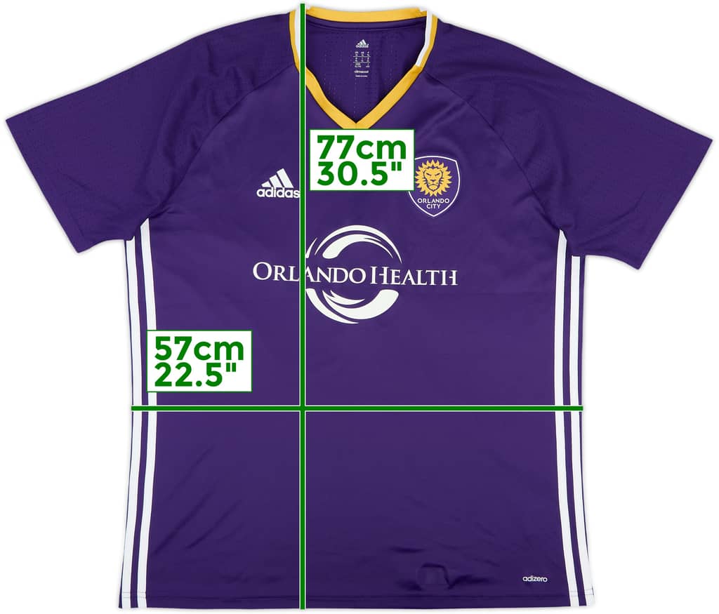 2015 Orlando City adizero Training Shirt - 10/10 - (XL)