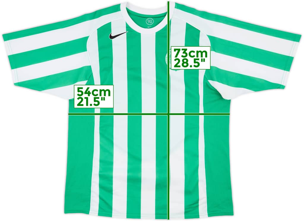 2004-06 Ferencvaros Home Shirt - 8/10 - (L)