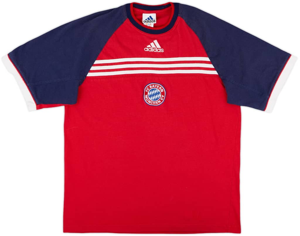1998-99 Bayern Munich adidas Cotton Tee - 8/10 - (M)