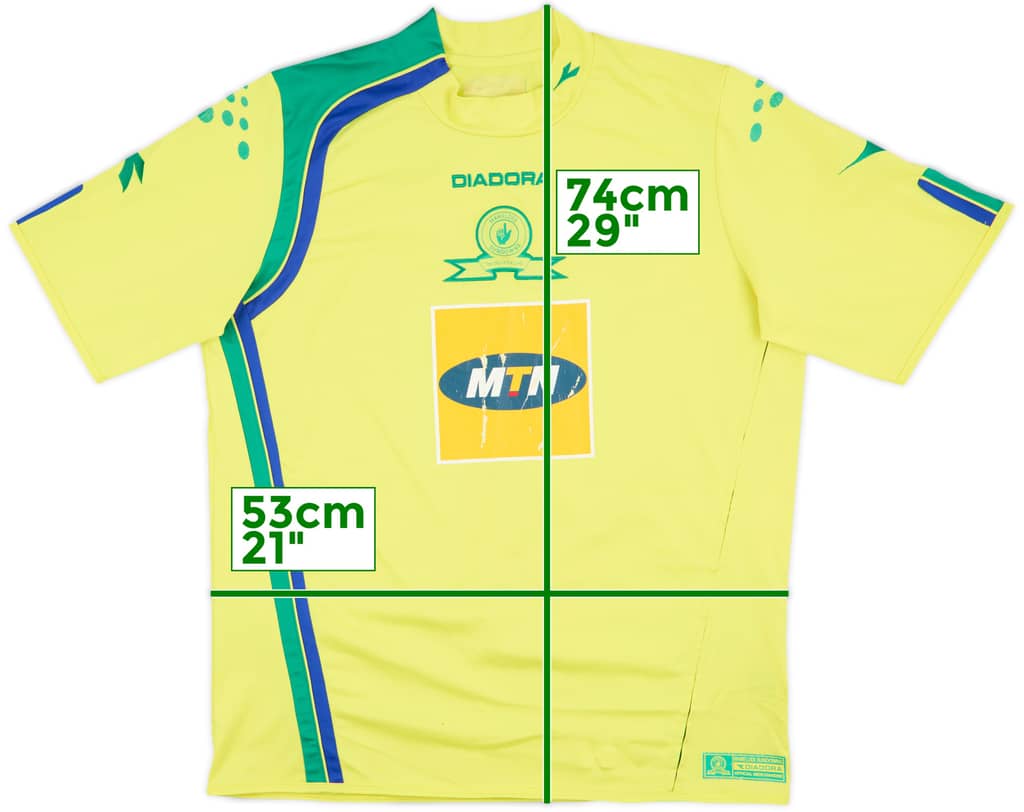 2006-07 Mamelodi Sundowns Home Shirt - 6/10 - (XL)