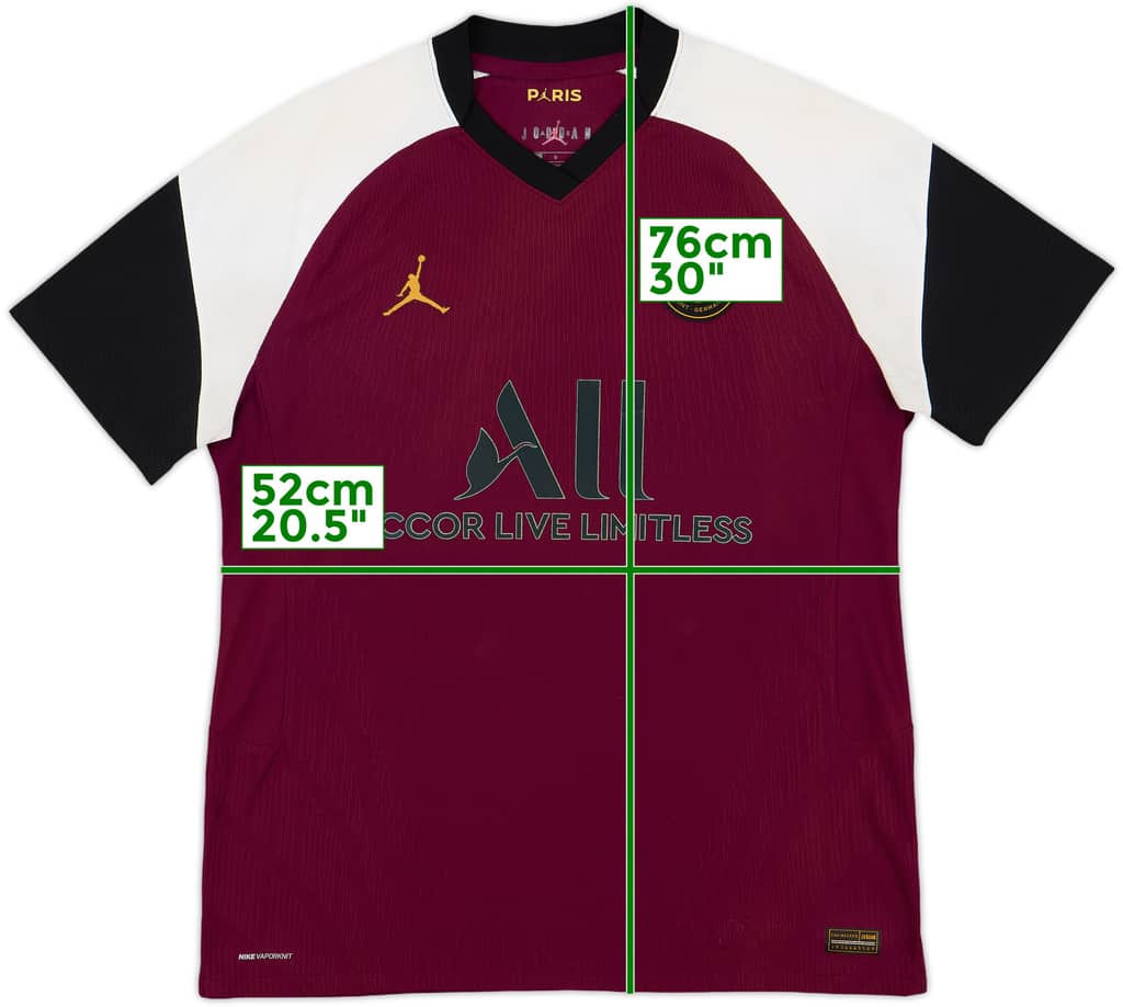 2020-21 Paris Saint-Germain Authentic Third Shirt - 6/10 - (L)