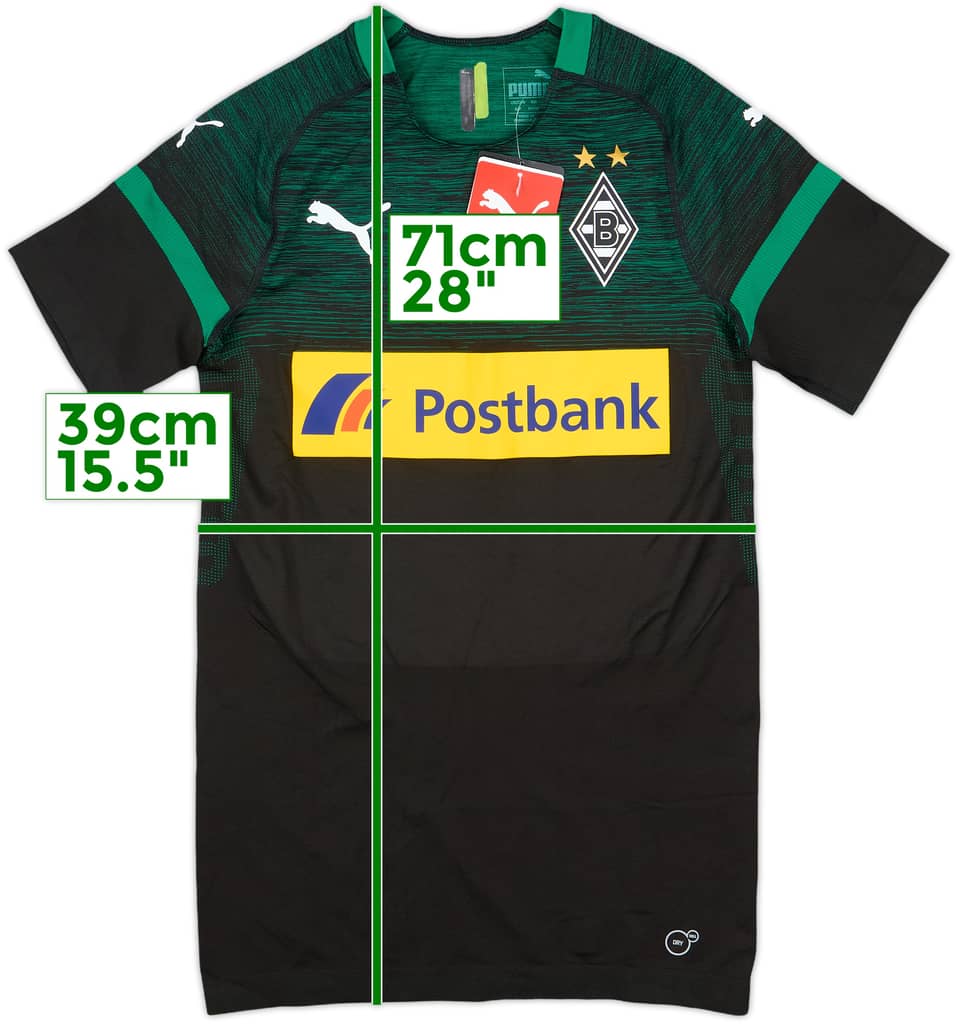 2018-19 Borussia Monchengladbach EvoKnit Player Issue Away Shirt (S)