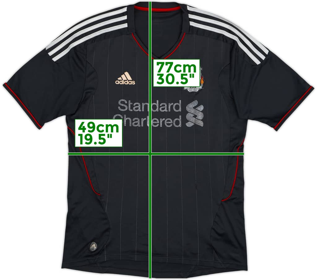 2011-12 Liverpool Away Shirt - 4/10 - (M)