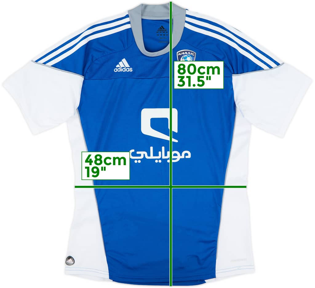 2010-11 Al Hilal Home Shirt - 8/10 - (L)