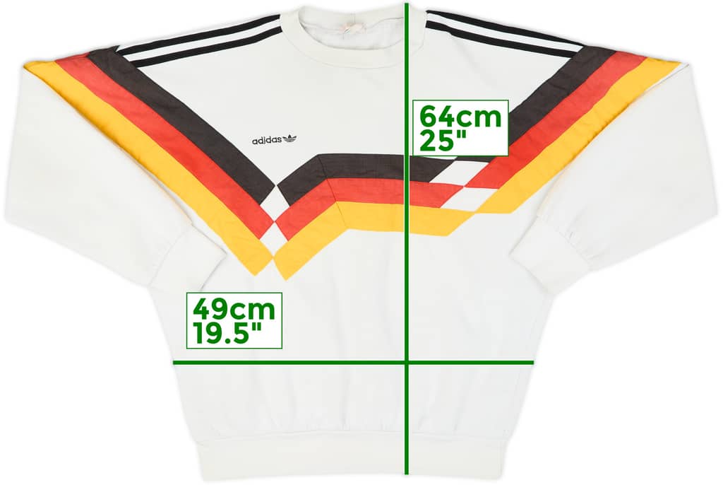 1990-92 Germany adidas Sweat Top - 6/10 - (M)