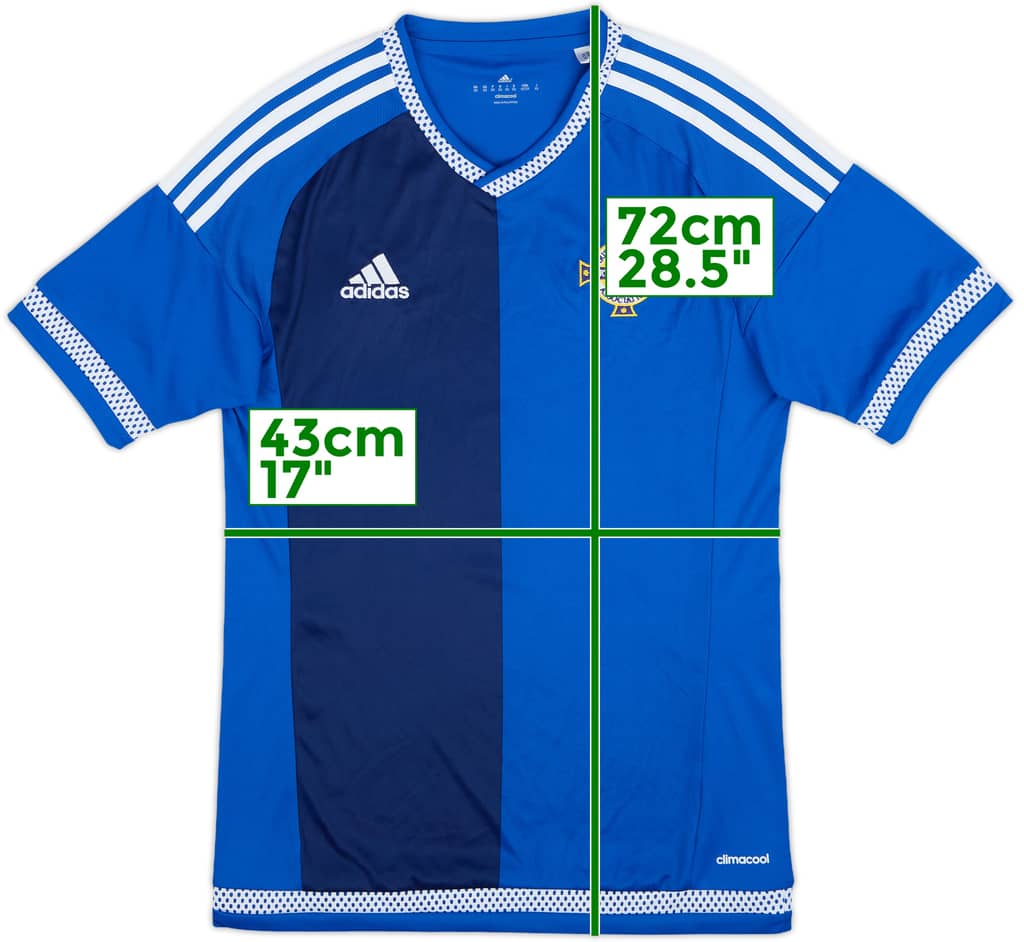 2015-16 Northern Ireland Away Shirt - 8/10 - (XS)