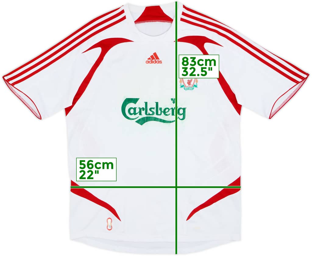 2007-08 Liverpool Away Shirt - 5/10 - (L)