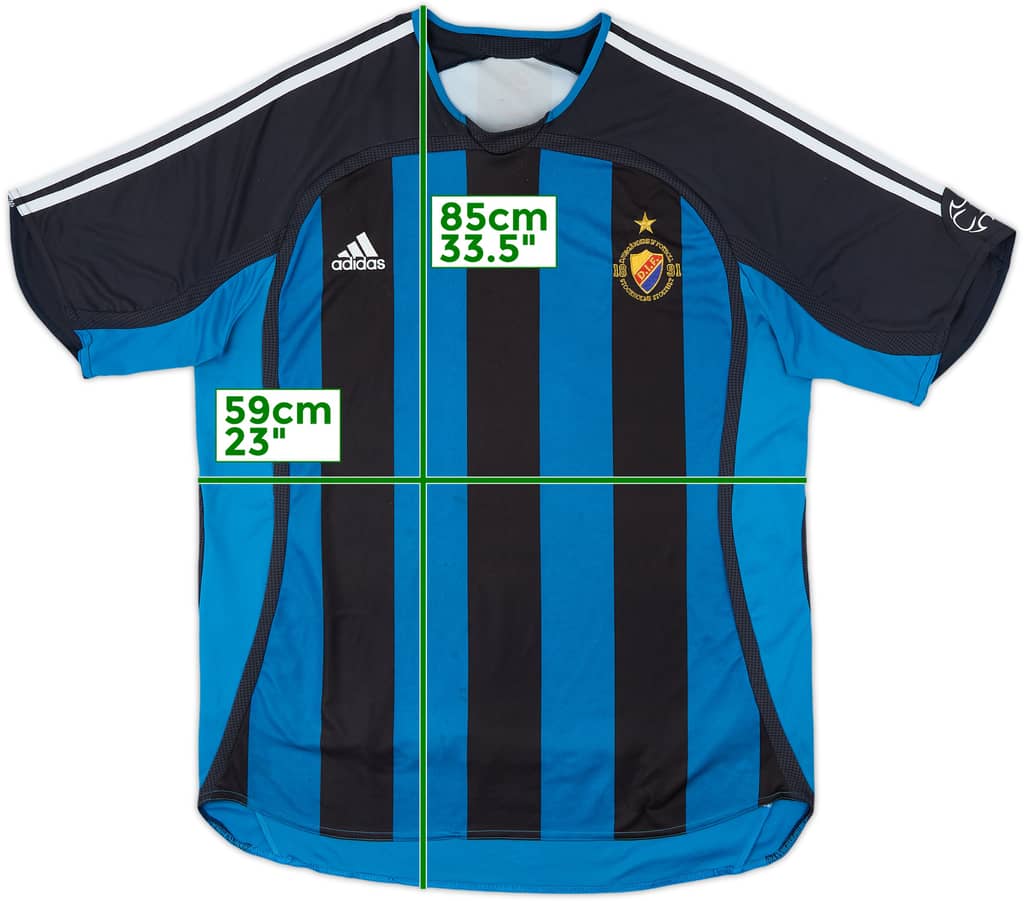 2006-07 Djurgardens Home Shirt - 8/10 - (XL)