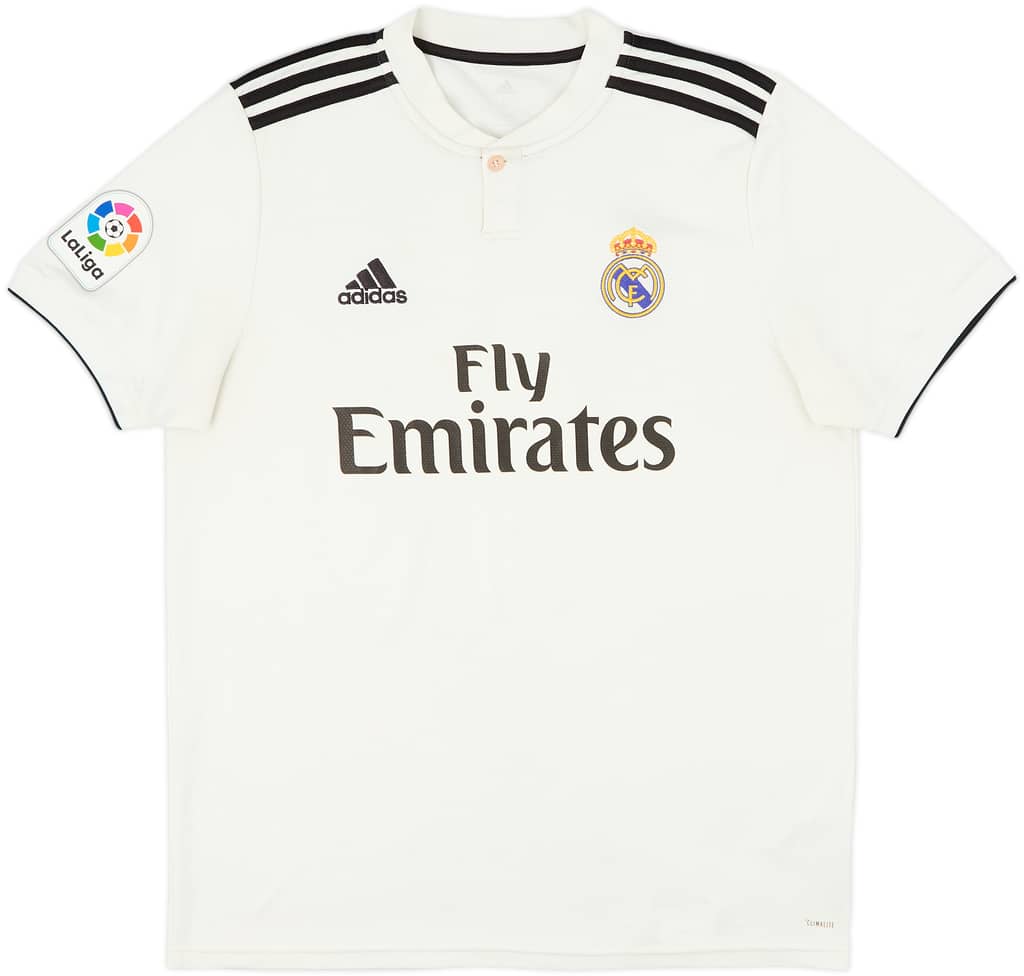 2018-19 Real Madrid Home Shirt - 7/10 - (L)