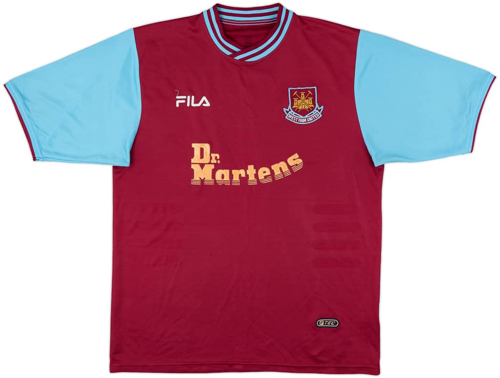 2001-03 West Ham Home Shirt - 5/10 - (L)