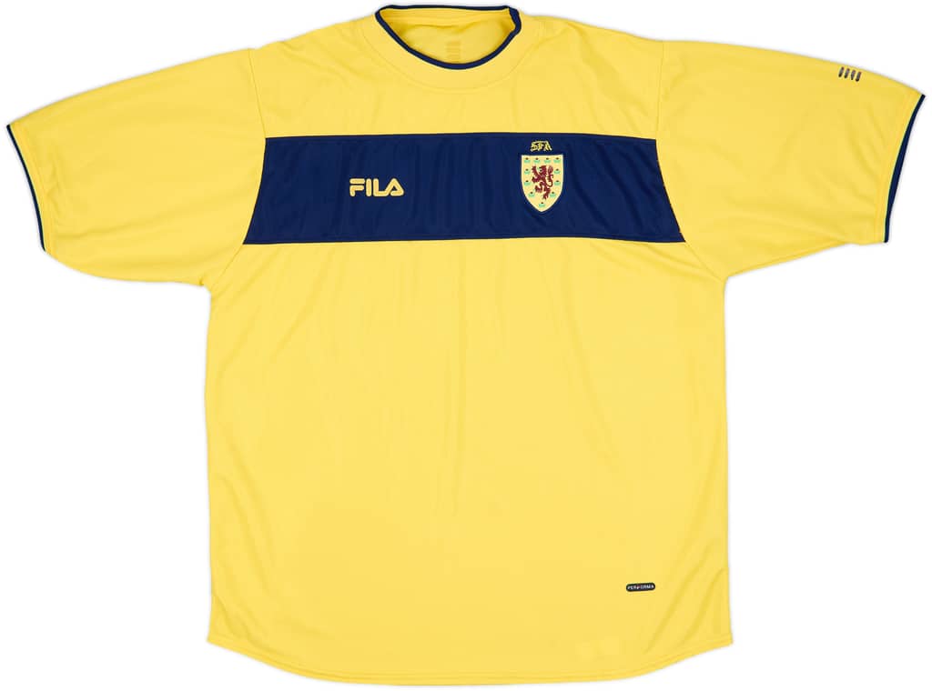 2002-03 Scotland Away Shirt - 8/10 - (XL)