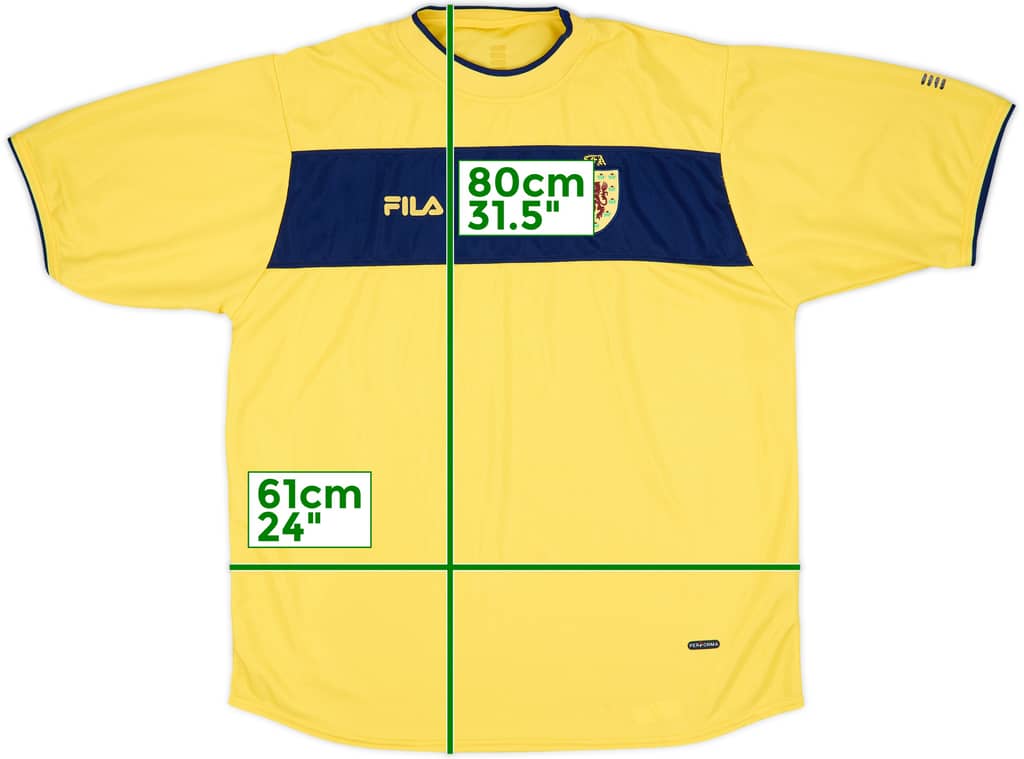 2002-03 Scotland Away Shirt - 8/10 - (XL)