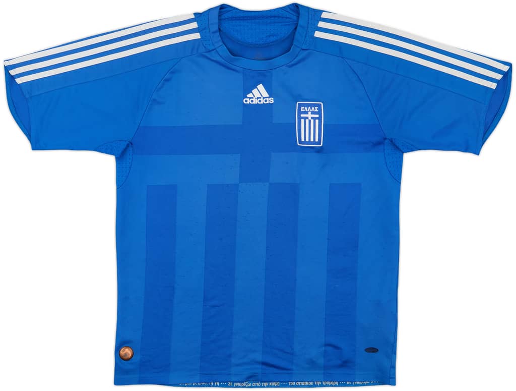 2008-09 Greece Home Shirt - 7/10 - (M)