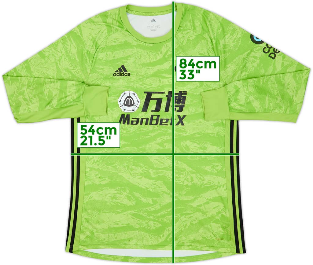2019-20 Wolves GK Shirt - 6/10 - (L)