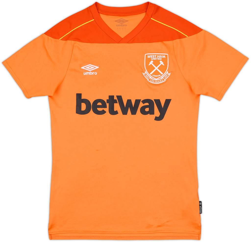 2020-21 West Ham GK S/S Shirt - 8/10 - (S)