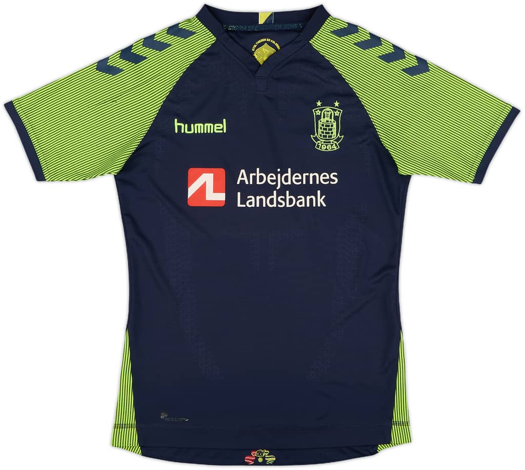 2017-18 Brondby Away Shirt - 8/10 - (L.Boys)