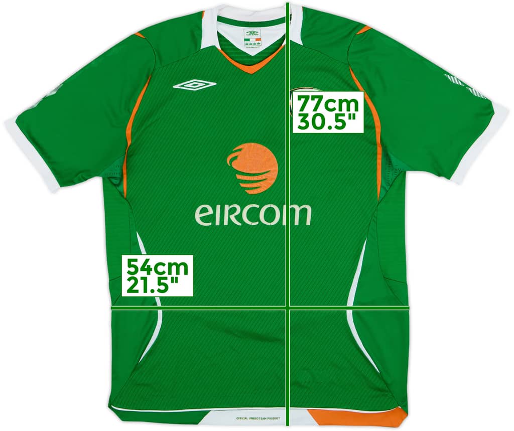 2008-10 Ireland Home Shirt - 6/10 - (L)