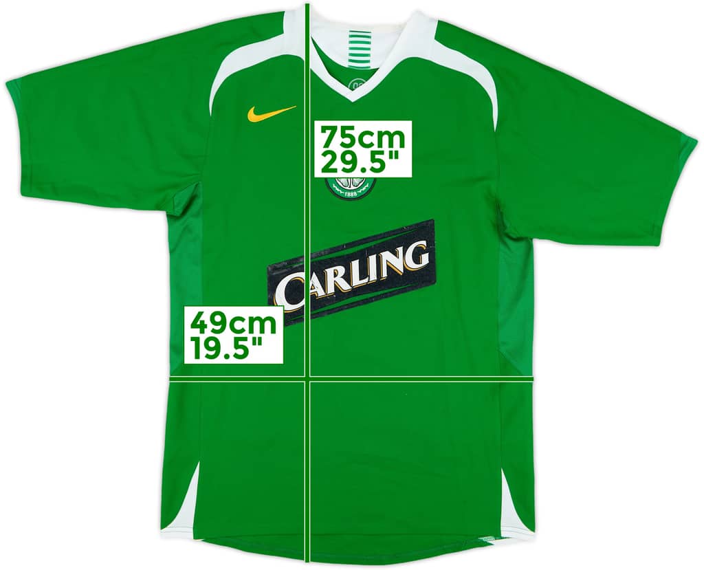 2005-06 Celtic Away Shirt - 5/10 - (S)