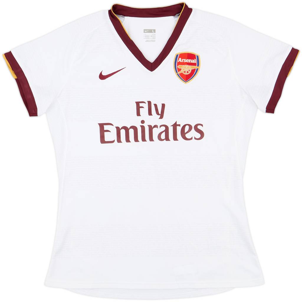 2007-08 Arsenal Away Shirt - 9/10 - (Women's L)
