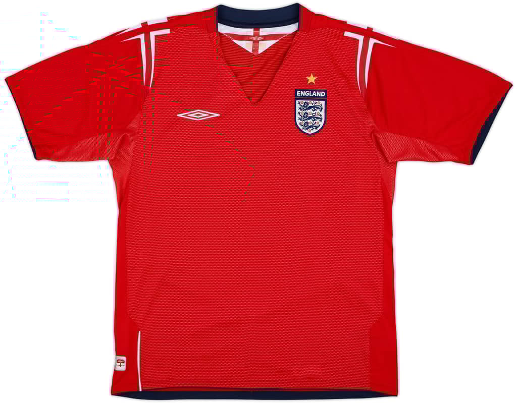 2004-06 England Away Shirt - 4/10 - (M)