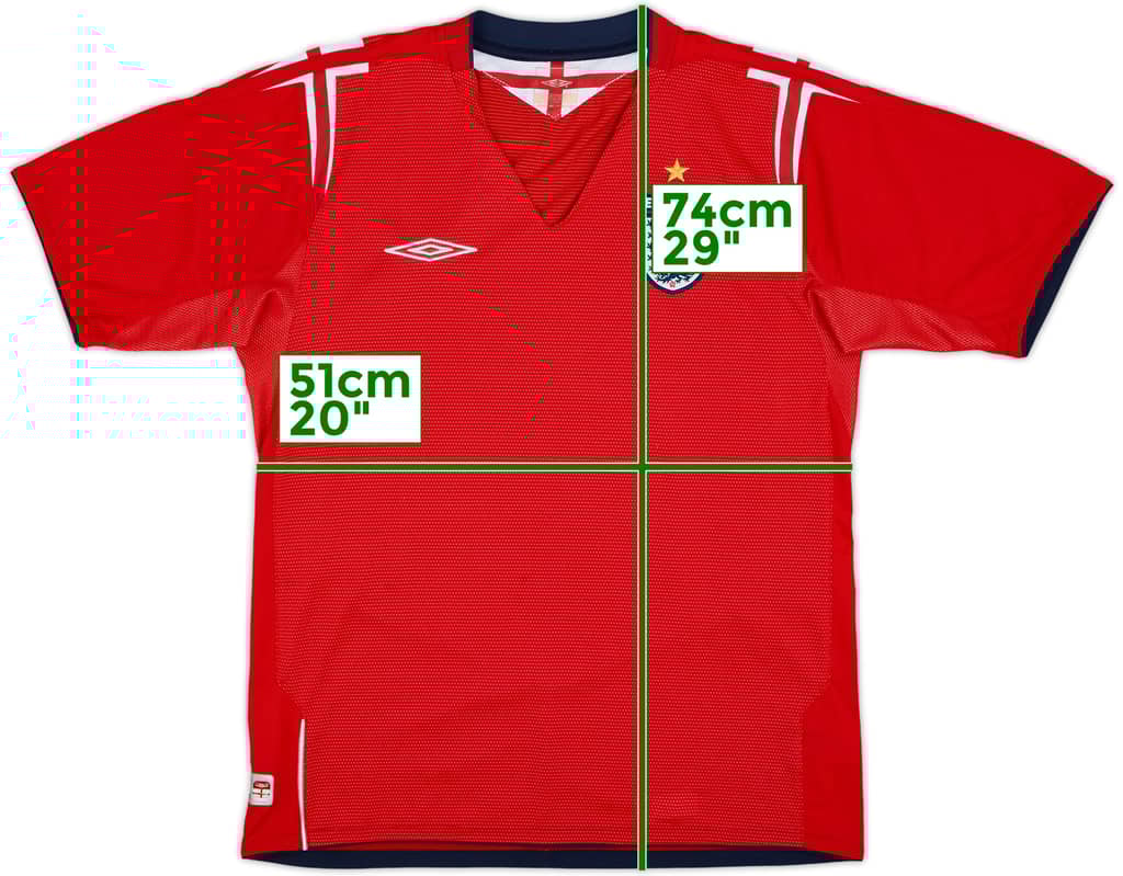 2004-06 England Away Shirt - 4/10 - (M)