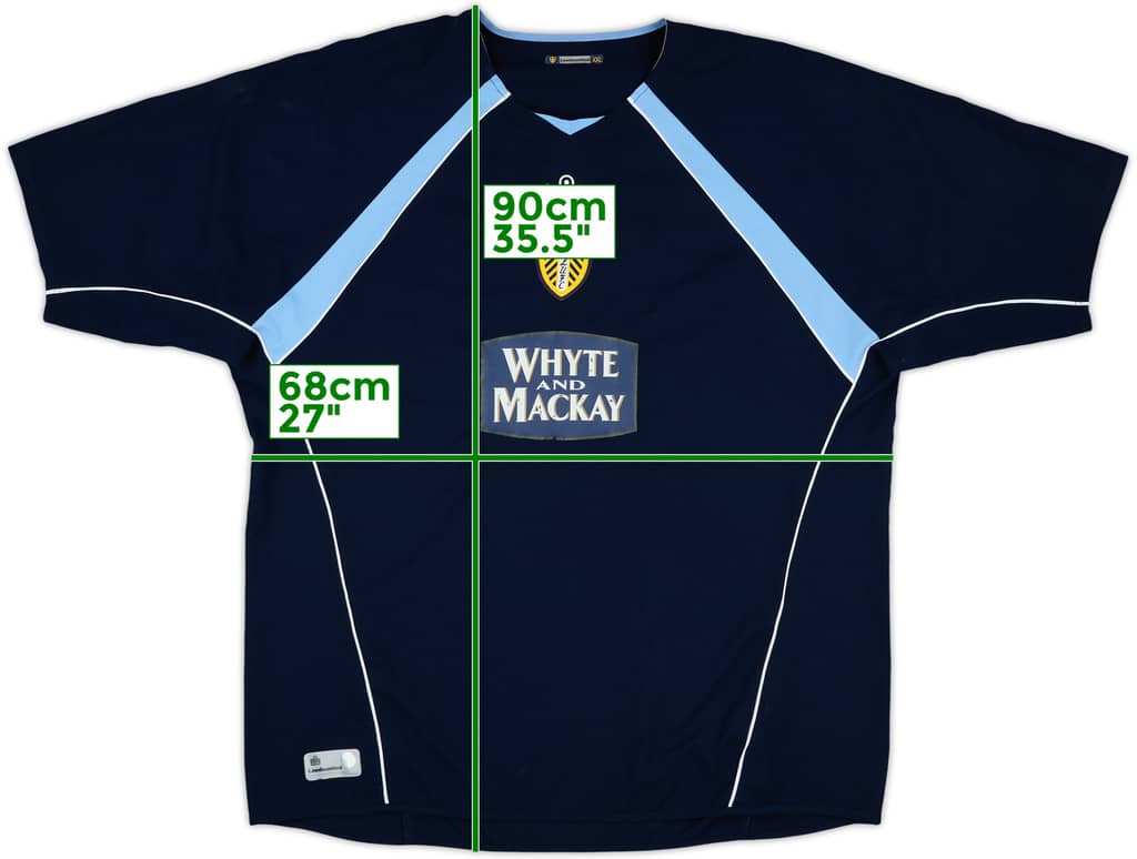 2005-06 Leeds United Away Shirt - 7/10 - (XXL)