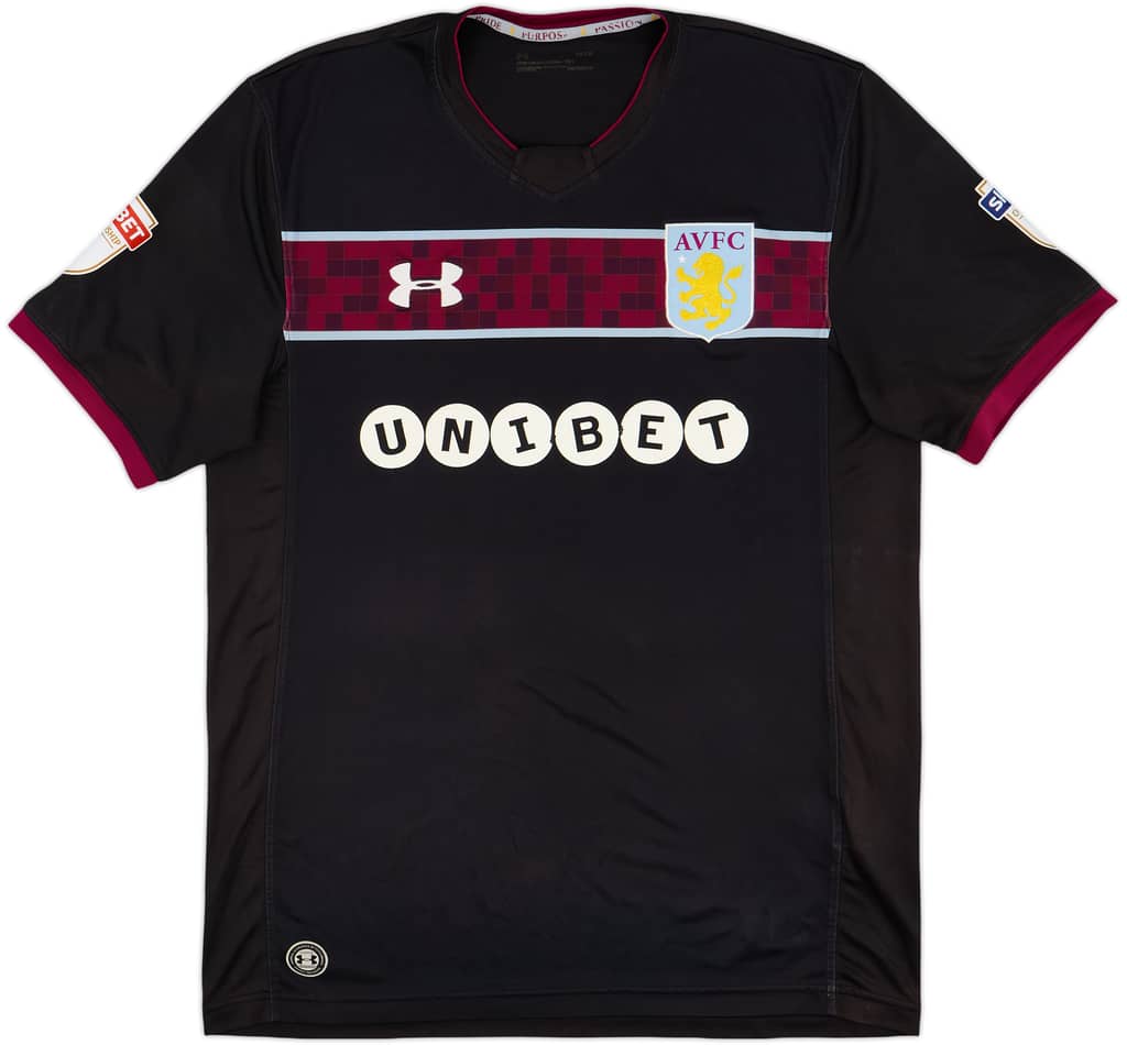 2017-18 Aston Villa Away Shirt - 6/10 - (L)