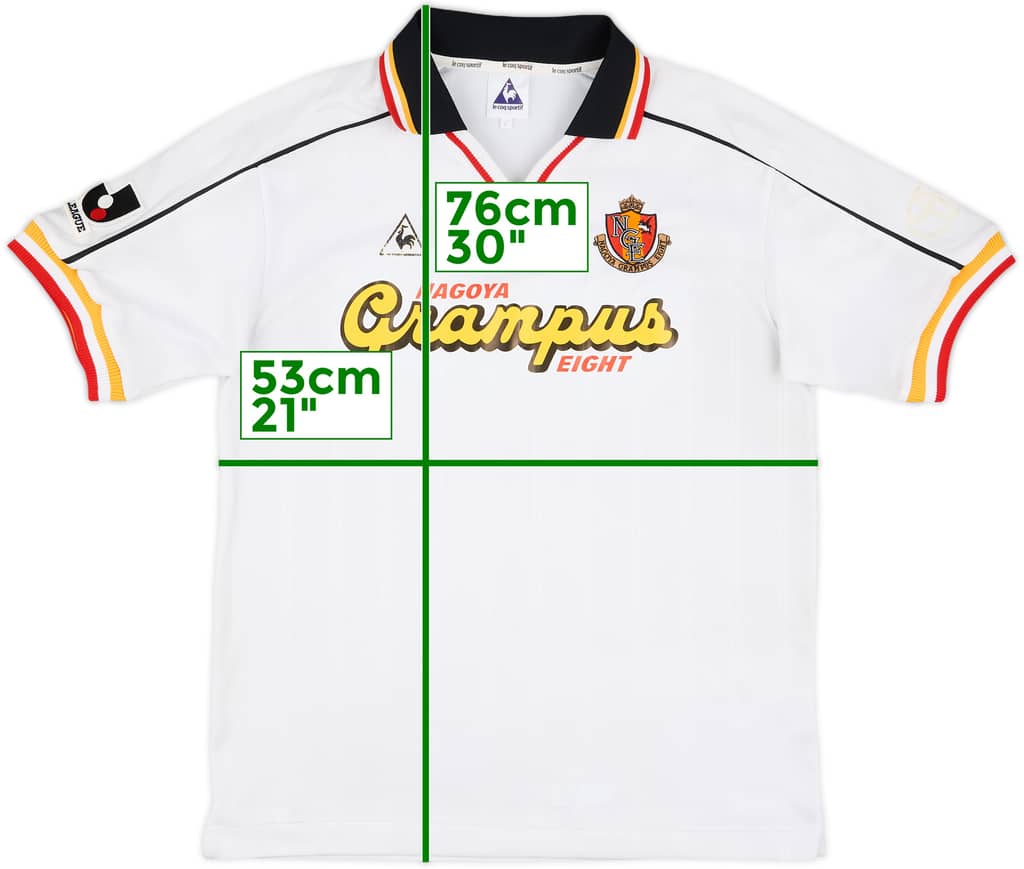 1999-00 Nagoya Grampus Eight Away Shirt - 6/10 - (L)