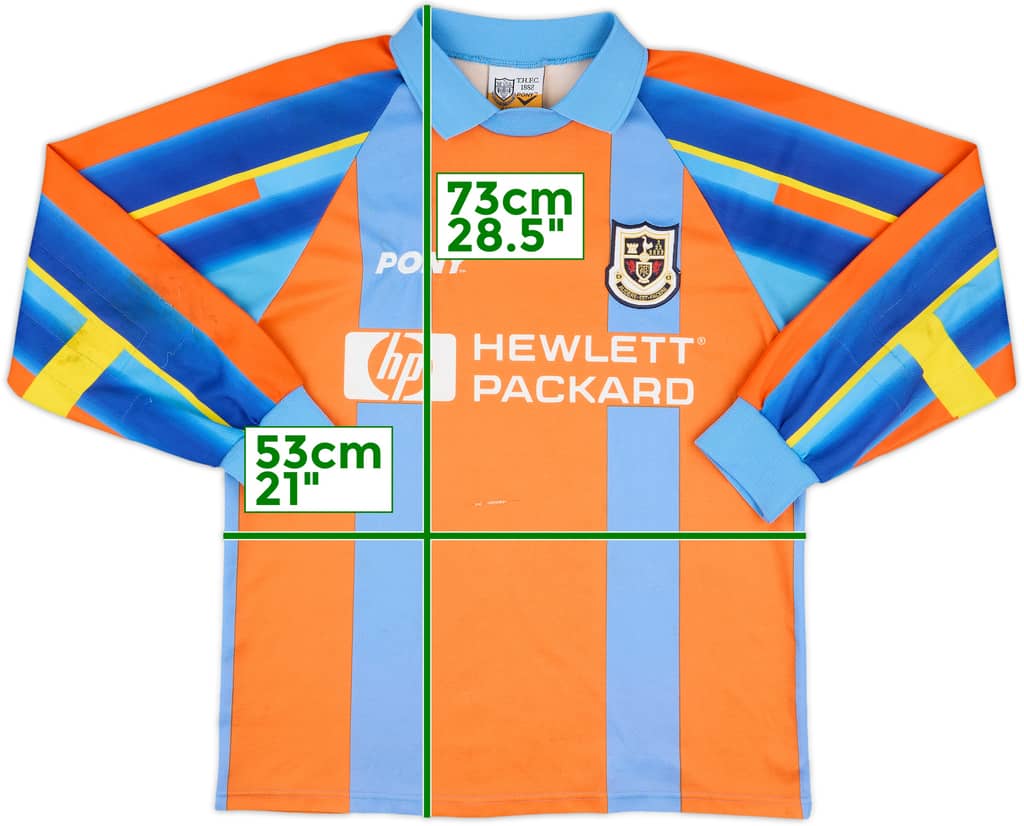 1997-99 Tottenham GK Shirt - 7/10 - (L)