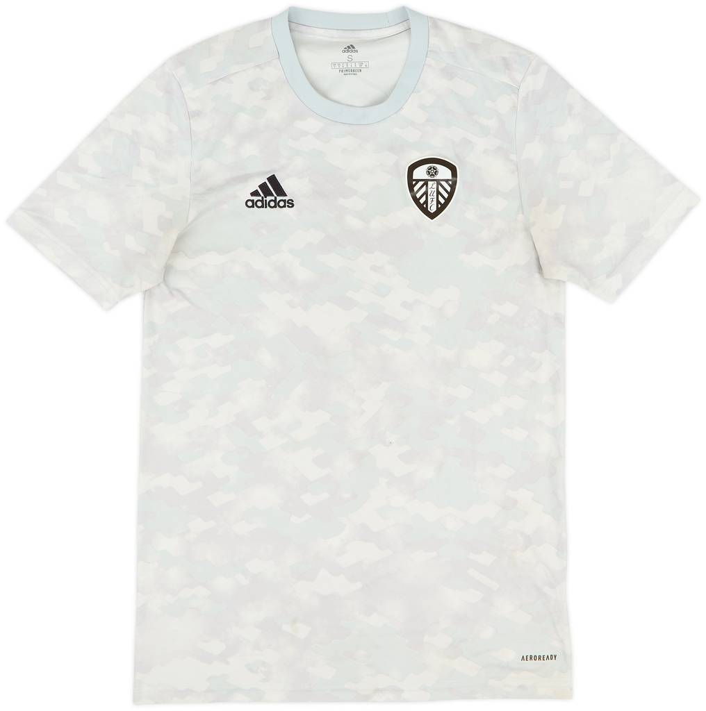 2021-22 Leeds United adidas Training Shirt - 6/10 - (S)