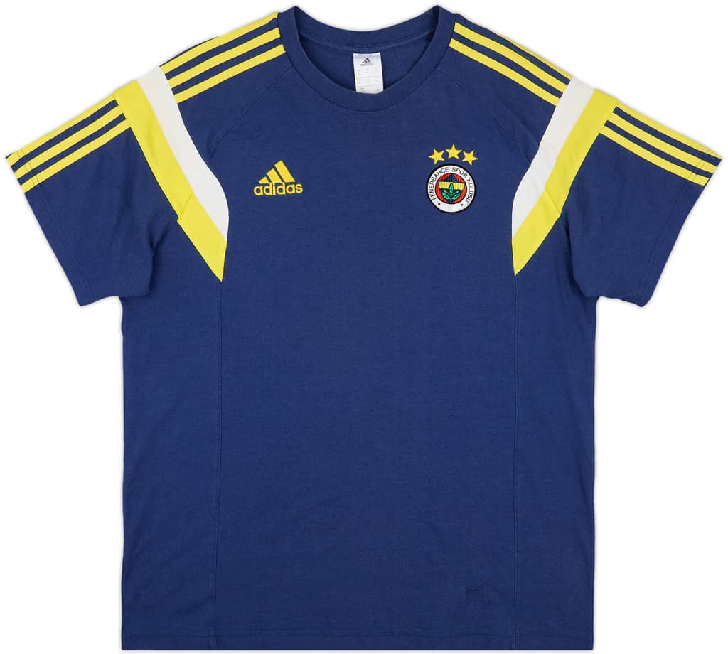 2014-15 Fenerbahce adidas Cotton Tee - 5/10 - (XL)