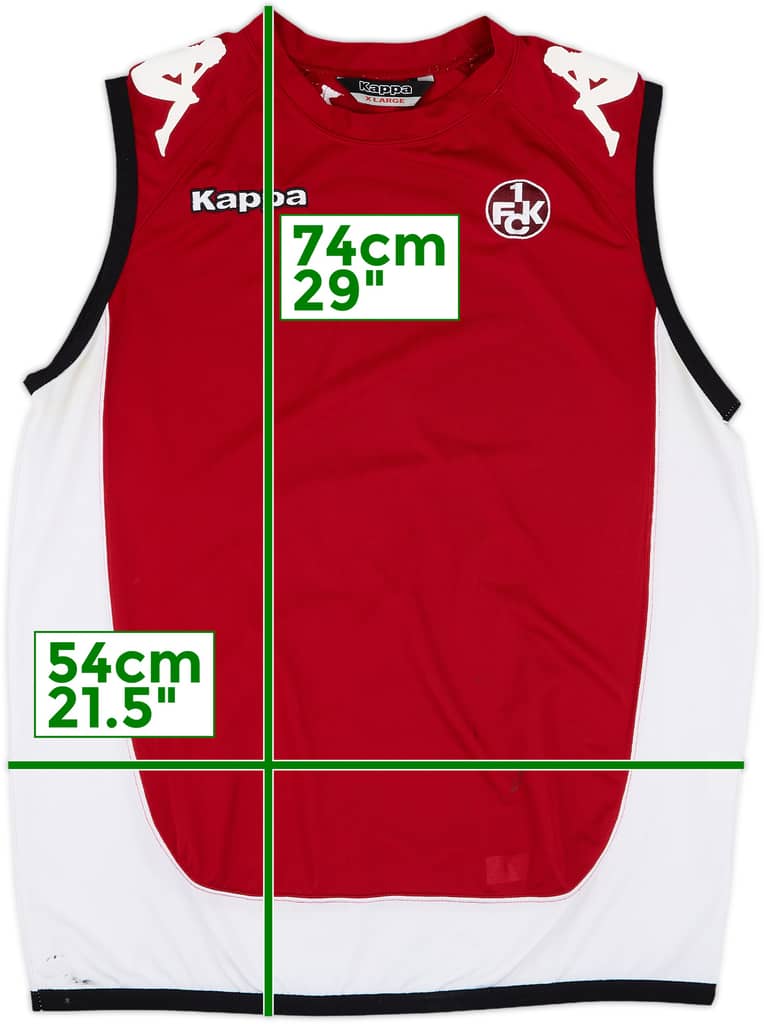 2005-06 Kaiserslautern Kappa Training Vest - 7/10 - (XL)