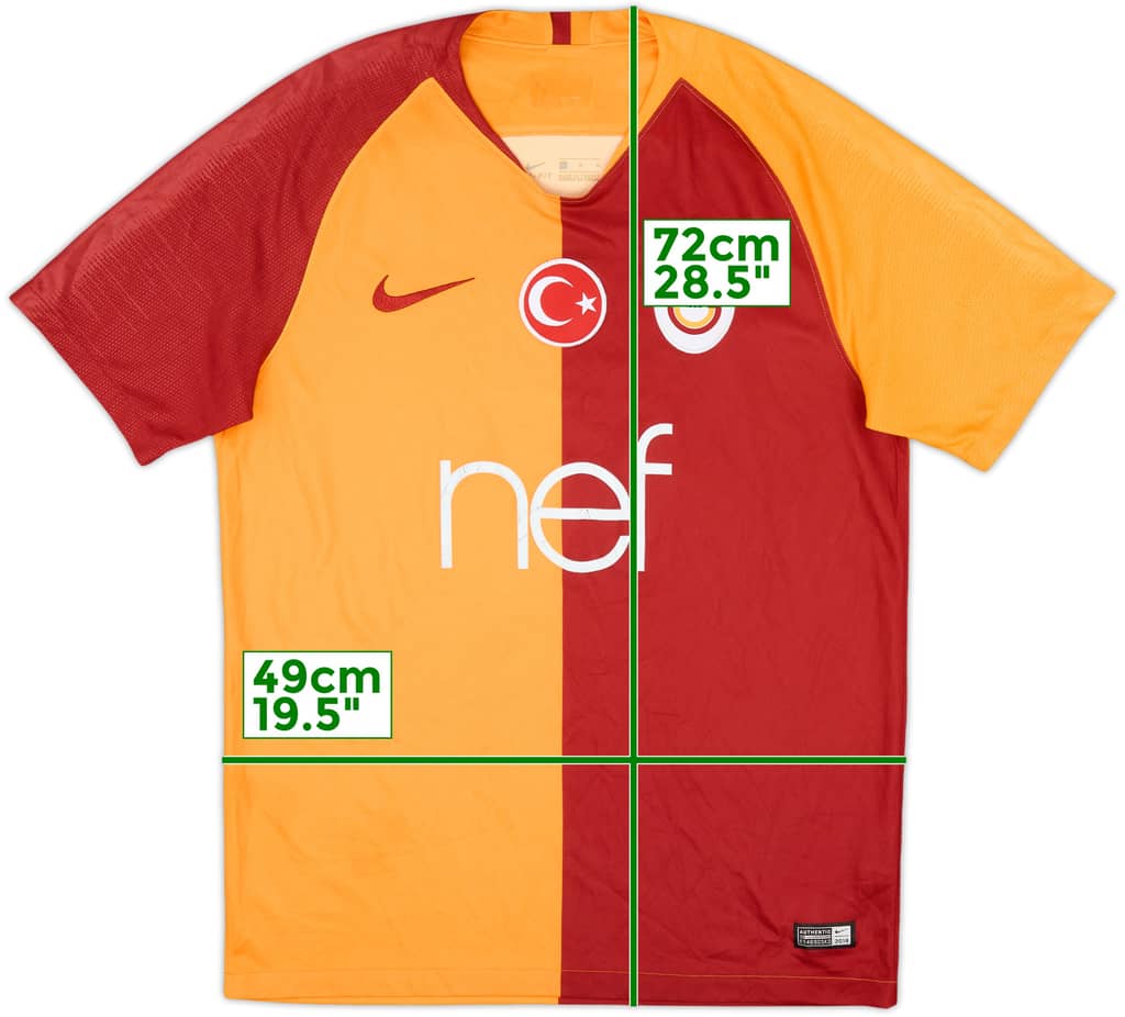2018-19 Galatasaray Home Shirt - 6/10 - (M)