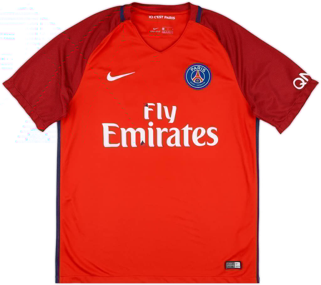 2016-17 Paris Saint-Germain Away Shirt Maxwell #17 - 6/10 - (L)