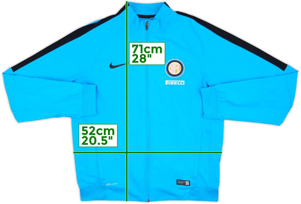 2014-15 Inter Milan Nike Track Jacket - 9/10 - (M)