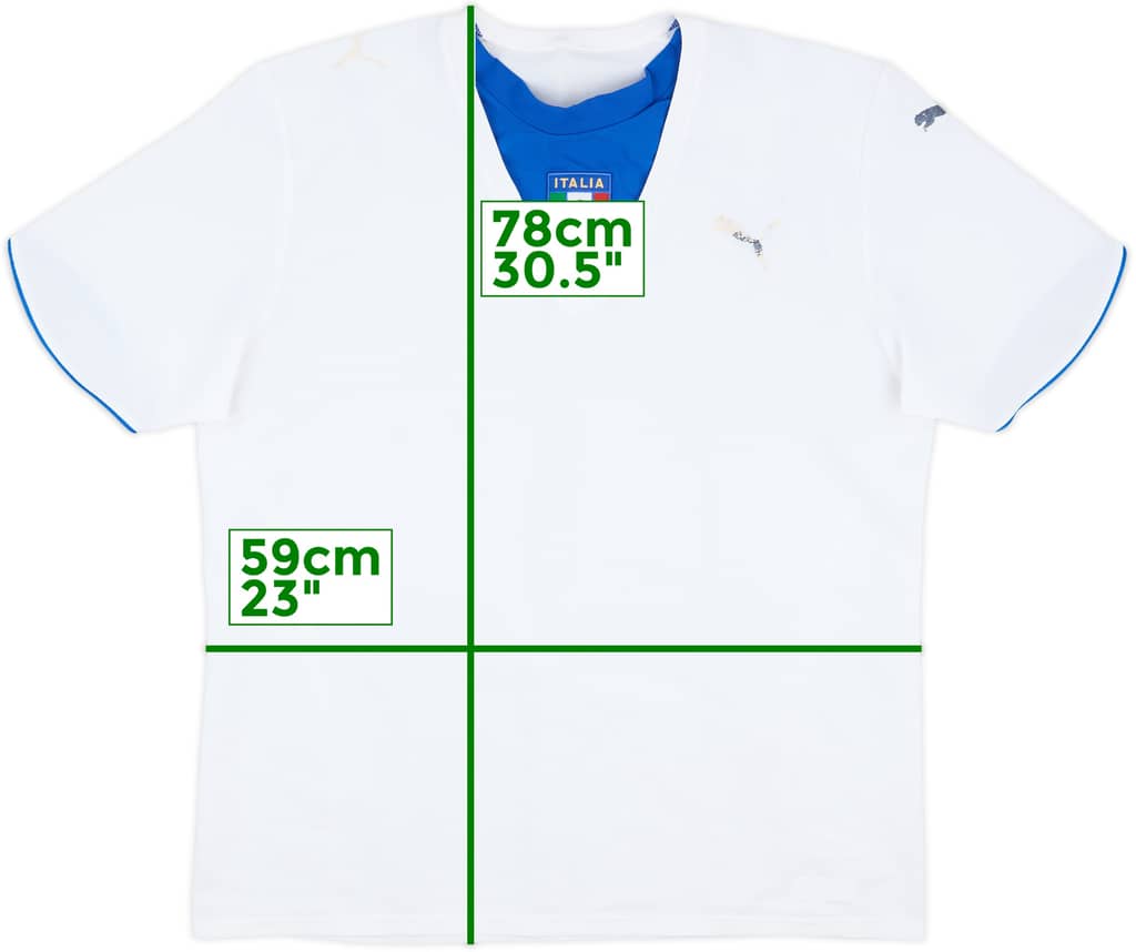2006 Italy Away Shirt - 4/10 - (XL)