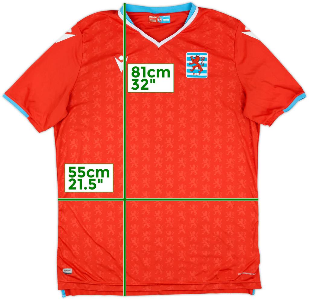 2020-21 Luxembourg Home Shirt - 9/10 - (3XL)