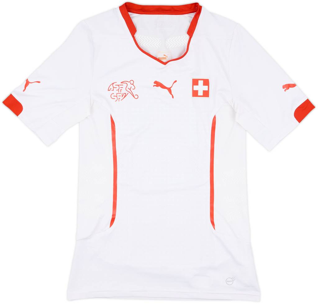2014-15 Switzerland Player Issue Away Shirt - 8/10 - (L)