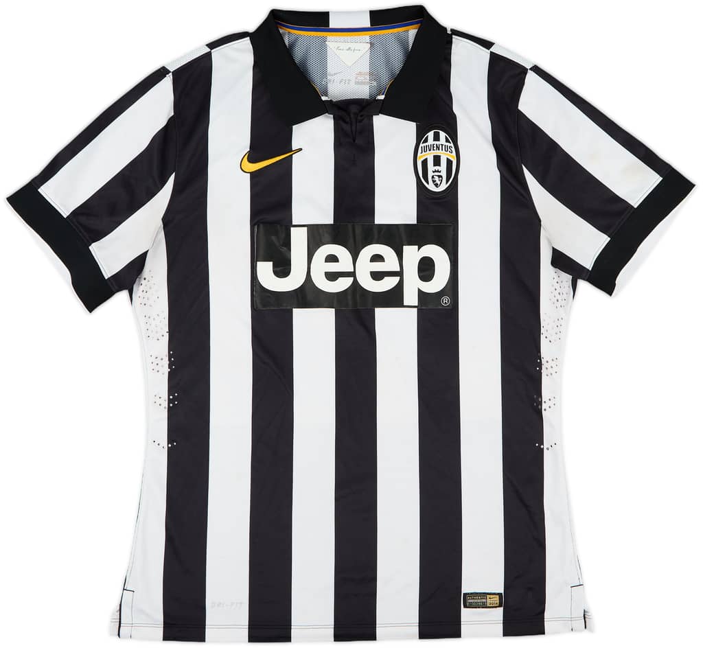 2014-15 Juventus Authentic Home Shirt - 5/10 - (XL)
