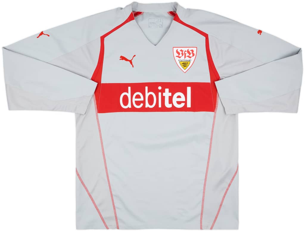 2004-05 Stuttgart Player Issue Third L/S Shirt - 9/10 - (XL)